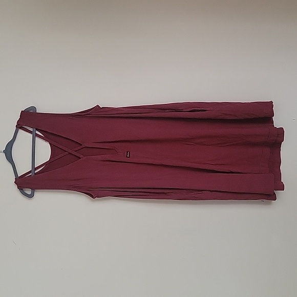 RVCA Temped knit Swing Dress with pockets - Picture 2 of 10